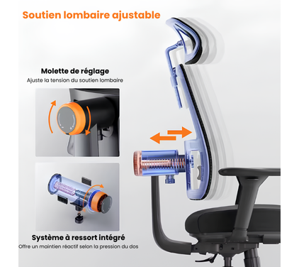 Chaise ergonomique Pro Confort