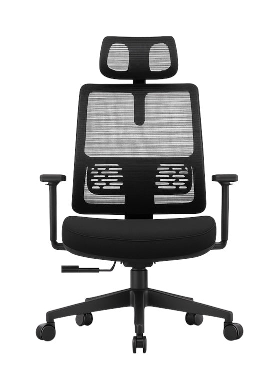 Chaise ergonomique Pro Confort + repose pied